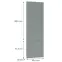 Čelo skrinky Luxeo F08-D60ZL_D60R  green,2
