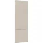Čelo skrinky Luxeo F16-D60ZL_D60R tenký rám kašmír