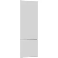 Čelo skrinky Luxeo F16-D60ZL_D60R tenký rám white