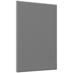 Čelo skrinky Luxeo F16-D60FZW tenký rám dark grey