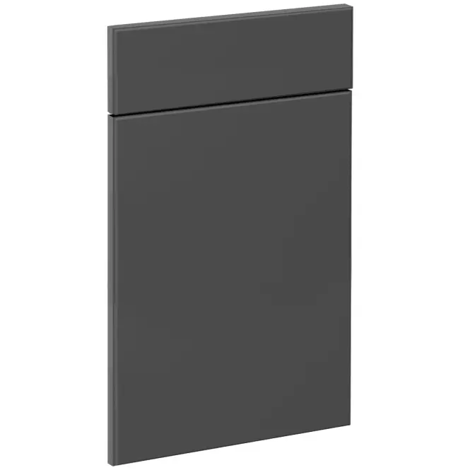 Čelo skrinky Luxeo F16-D60S1-AX tenký rám dark grey
