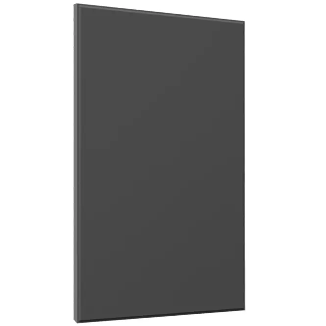 Čelo skrinky Luxeo F16-D60_ D60Z tenký rám dark grey