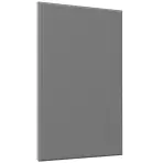 Čelo skrinky Luxeo F16-D60ZS-AX tenký rám grey