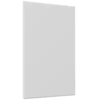 Čelo skrinky Luxeo F16-D60ZS-AX tenký rám white