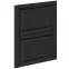Čelo skrinky Luxeo F13-D60S2_D60S2+1_D60IN-AX hampton black
