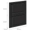 Čelo skrinky Luxeo F13-D60S2_D60S2+1_D60IN-AX hampton black,2