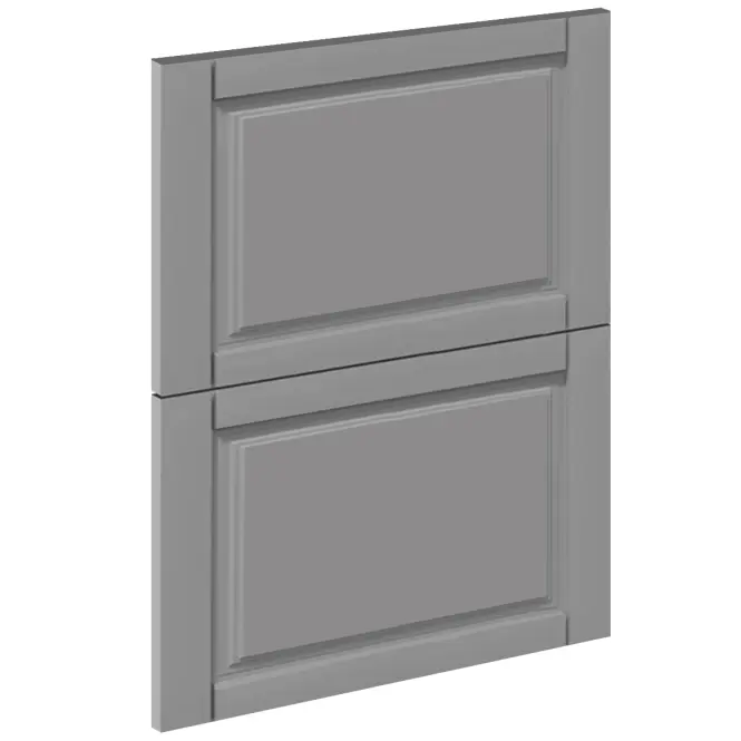 Čelo skrinky Luxeo F13-D60S2_D60S2+1_D60IN-AX hampton grey