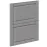 Čelo skrinky Luxeo F13-D60S2_D60S2+1_D60IN-AX hampton grey