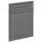 Čelo skrinky Luxeo F13-D60S1-AX hampton dark grey