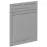 Čelo skrinky Luxeo F13-D60S1-AX hampton grey