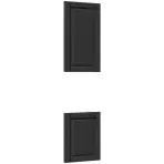 Čelo skrinky Luxeo F13-D60PWN hampton black