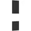 Čelo skrinky Luxeo F13-D60PWN hampton black