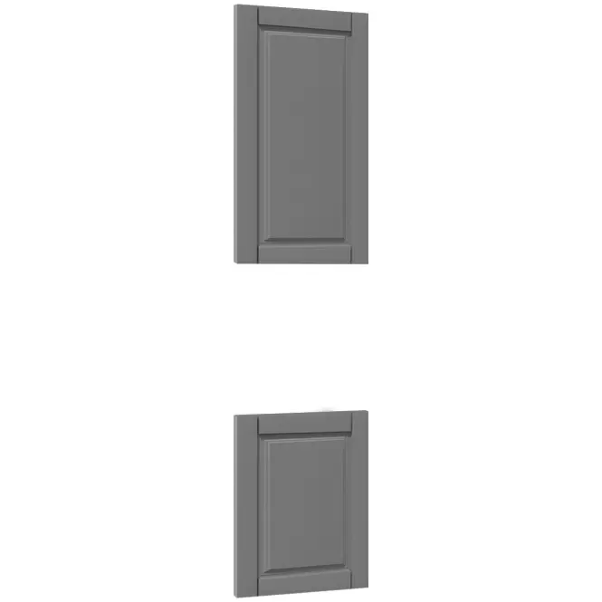 Čelo skrinky Luxeo F13-D60PWN hampton dark grey