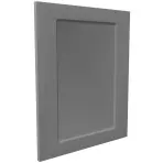 Čelo skrinky Luxeo F15-D60FZW rám dark grey