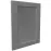 Čelo skrinky Luxeo F15-D60FZW rám dark grey