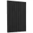 Čelo skrinky Luxeo F14-D60FZW ryfla black
