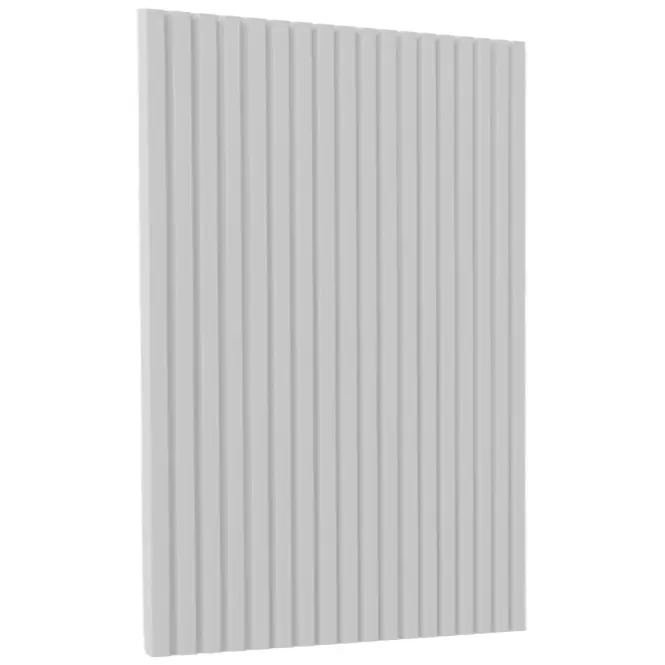 Čelo skrinky Luxeo F14-D60FZW ryfla white