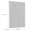 Čelo skrinky Luxeo F14-D60FZW ryfla white,2
