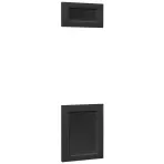 Čelo skrinky Luxeo F15-D60PM rám black