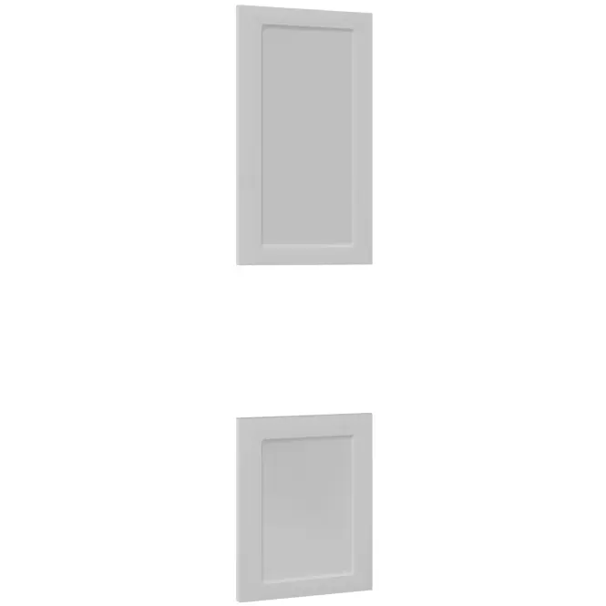 Čelo skrinky Luxeo F15-D60PWN rám white