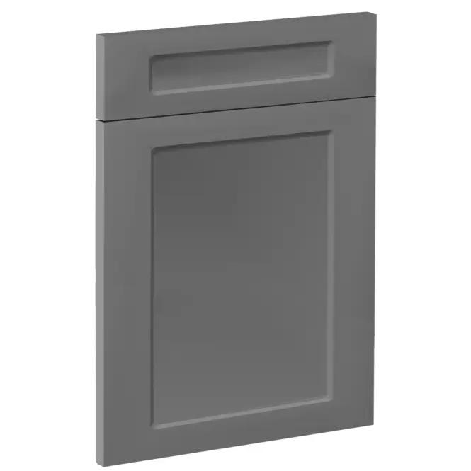 Čelo skrinky Luxeo F15-D60S1-AX rám dark grey