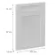 Čelo skrinky Luxeo F15-D60S1-AX rám white,2