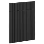 Čelo skrinky Luxeo F14-D60S1-AX ryfla black