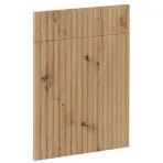 Čelo skrinky Luxeo F14-D60S1-AX ryfla dub