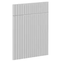 Čelo skrinky Luxeo F14-D60S1-AX ryfla white