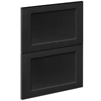 Čelo skrinky Luxeo F15-D60S2_D60S2+1_D60IN-AX rám black