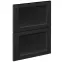 Čelo skrinky Luxeo F15-D60S2_D60S2+1_D60IN-AX rám black