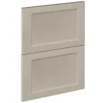 Čelo skrinky Luxeo F15-D60S2_D60S2+1_D60IN-AX rám kašmír