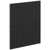 Čelo skrinky Luxeo F14-D60S2_D60S2+1_D60IN-AX ryfla black