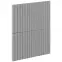 Čelo skrinky Luxeo F14-D60S2_D60S2+1_D60IN-AX ryfla grey