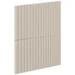 Čelo skrinky Luxeo F14-D60S2_D60S2+1_D60IN-AX ryfla kašmír