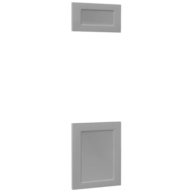 Čelo skrinky Luxeo F15-D60PM rám grey
