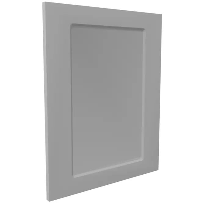 Čelo skrinky Luxeo F15-D60ZS-AX rám grey