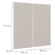 Čelo skrinky Luxeo F08-D80_D80Z beige,2
