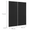 Čelo skrinky Luxeo F14-D80_D80Z ryfla black,2