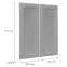 Čelo skrinky Luxeo F15-D80_D80Z rám grey,2