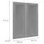 Čelo skrinky Luxeo F15-D80_D80Z rám dark grey,2