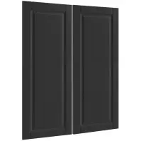 Čelo skrinky Luxeo F13-D80_D80Z hampton black