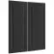 Čelo skrinky Luxeo F13-D80_D80Z hampton black