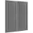 Čelo skrinky Luxeo F13-D80_D80Z hampton dark grey