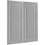 Čelo skrinky Luxeo F13-D80_D80Z hampton grey