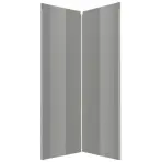 Čelo skrinky Luxeo F02-D90N grey lak