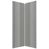 Čelo skrinky Luxeo F02-D90N grey lak