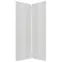 Čelo skrinky Luxeo F02-D90N white lak