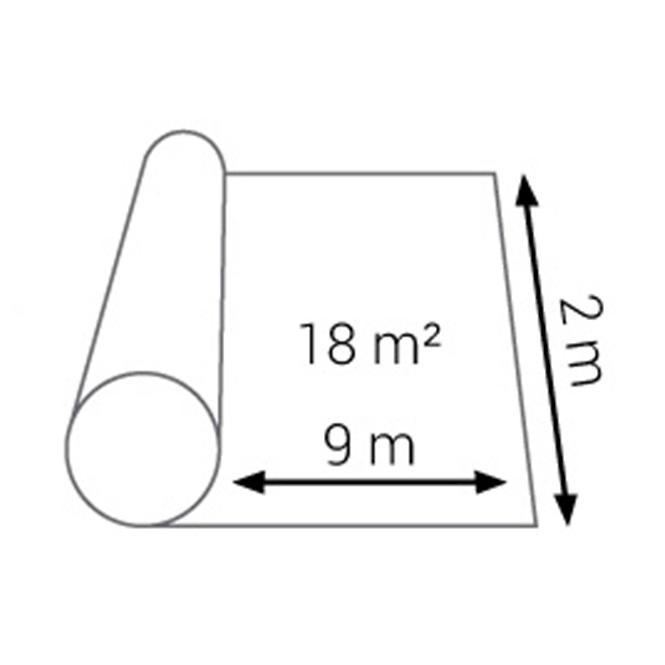 Paroizolačná fólia pod podlahy 18m2,3