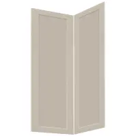 Čelo skrinky Luxeo F15-D90N rám kašmír